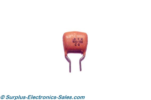 .01uF 10% Tol. 400V Polyester Capacitor - Click Image to Close
